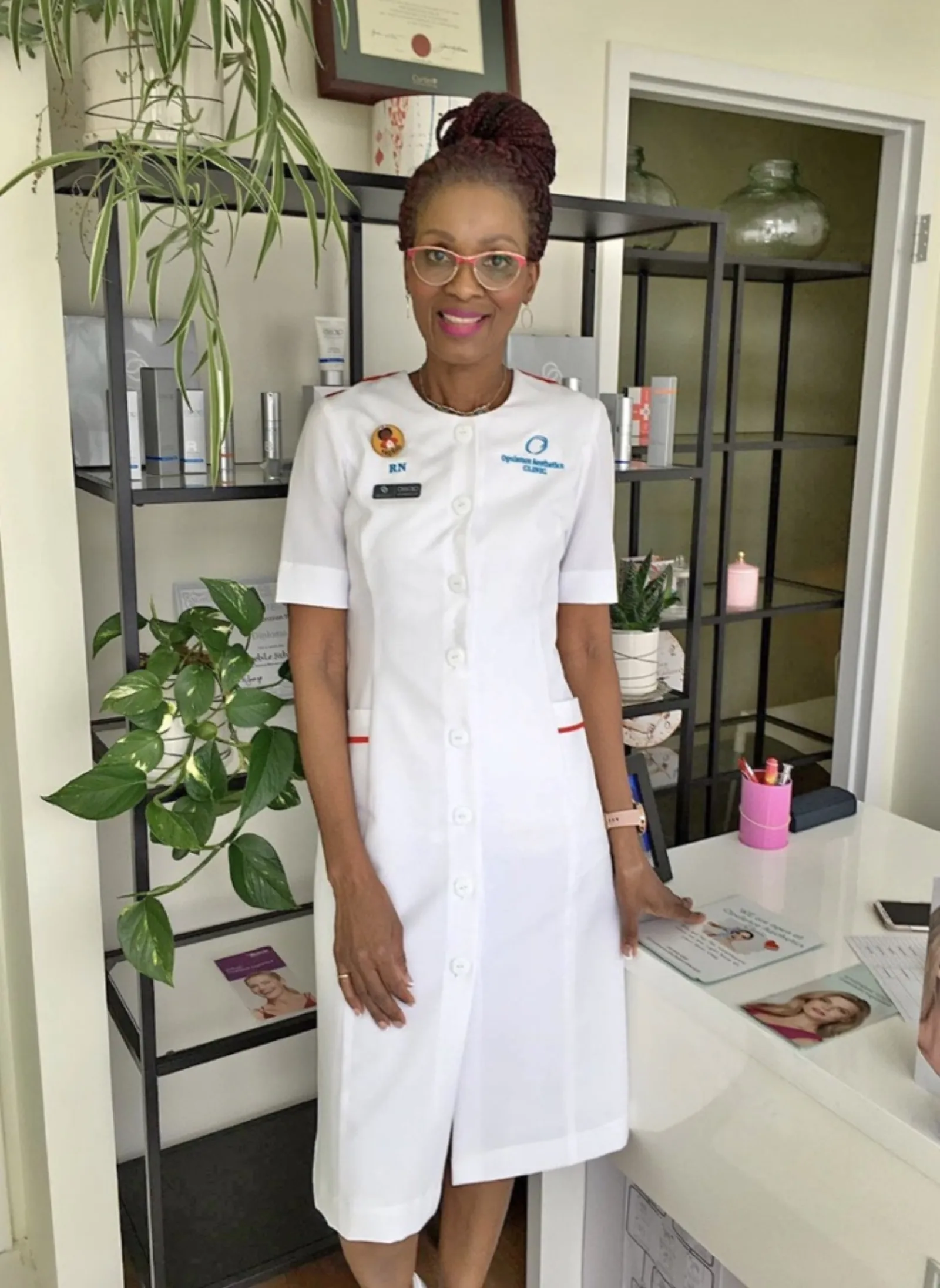 A calm, nurse-led consultation space at Opulence Aesthetics, Seddon